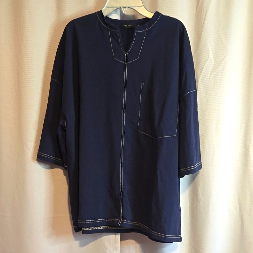 Niko and... Deep Blue Top